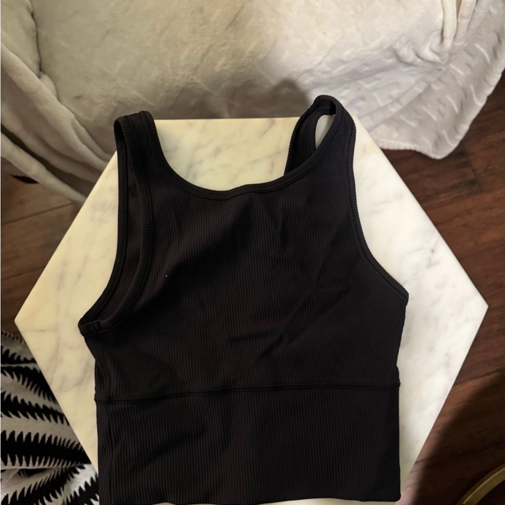 lululemon athletica Black Tank Top